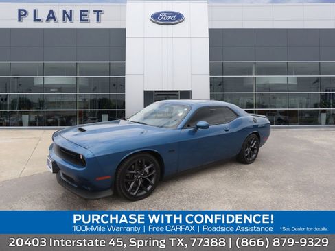 Used 2023 Dodge Challenger R/T w/ Blacktop Package RWD image 1