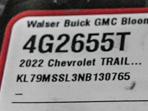 Used 2022 Chevrolet TrailBlazer ACTIV w/ Sun and Liftgate Package AWD/4WD image 31