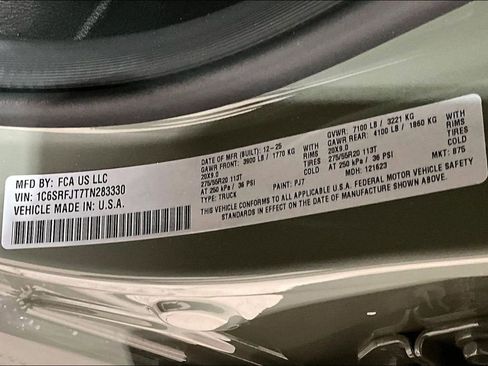 New 2026 RAM 1500 Laramie AWD/4WD image 13