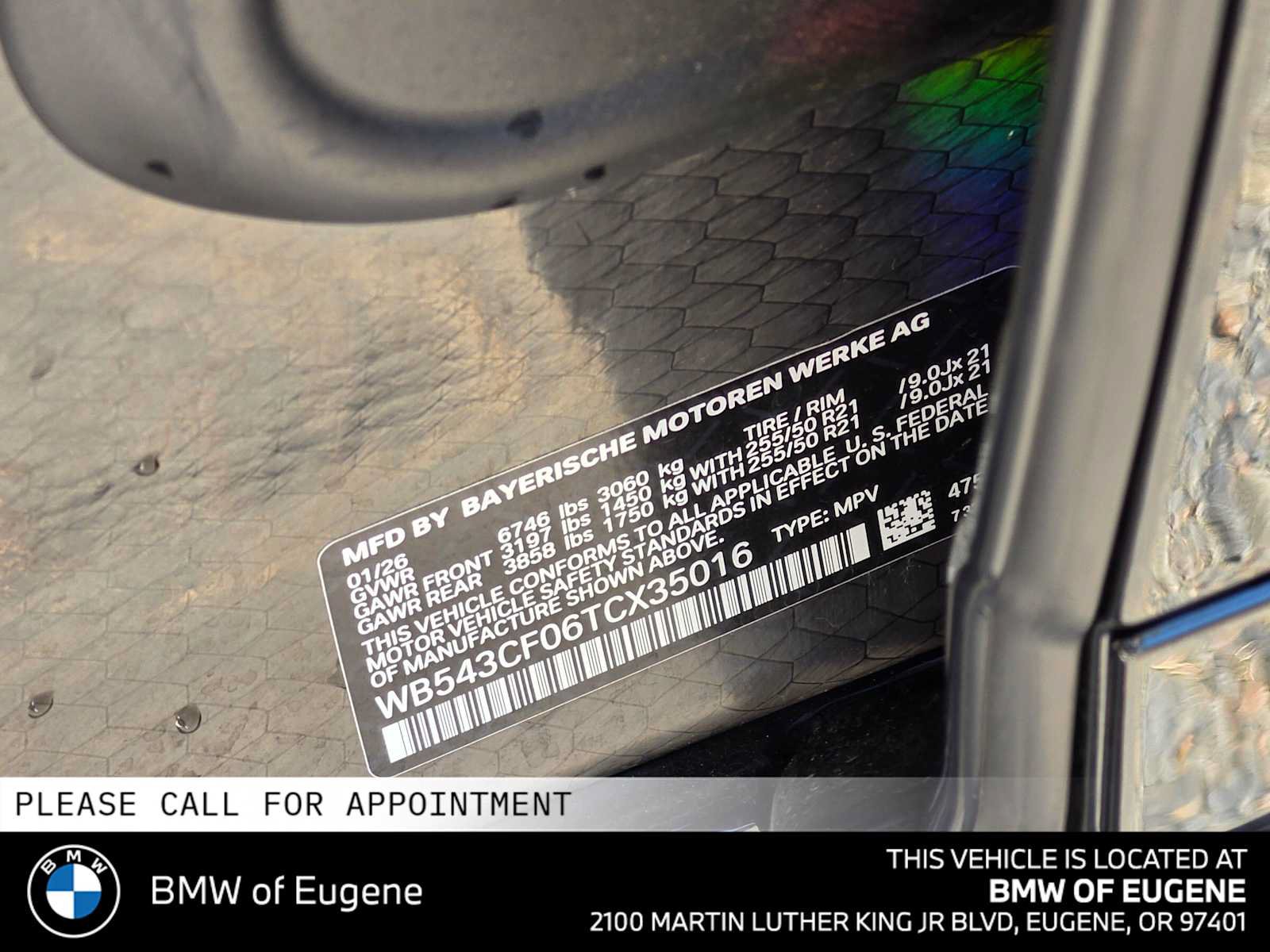 Used 2026 BMW iX xDrive45 w/ M Sport Package AWD/4WD image 26