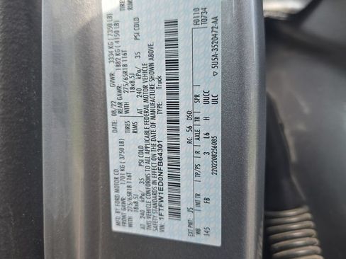 Used 2022 Ford F150 XLT w/ Equipment Group 302A High AWD/4WD image 29