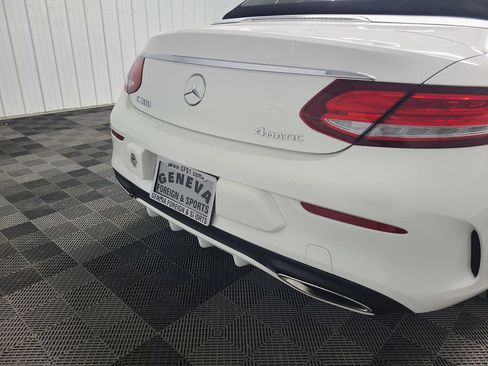 Used 2018 Mercedes-Benz C 300 4MATIC Cabriolet w/ Multimedia Package image 19