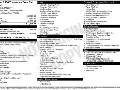 Used 2023 RAM 3500 Tradesman w/ Snow Chief Group image 17