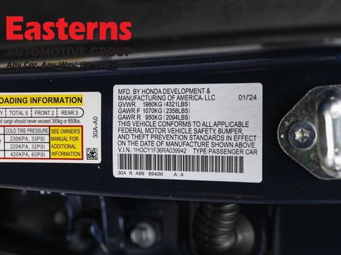 Used 2024 Honda Accord EX image 34
