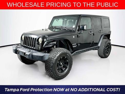Used 2017 Jeep Wrangler Unlimited Sport w/ Quick Order Package 24S AWD/4WD image 1