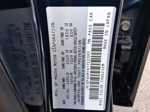 Used 2024 MAZDA MAZDA3 s FWD image 27