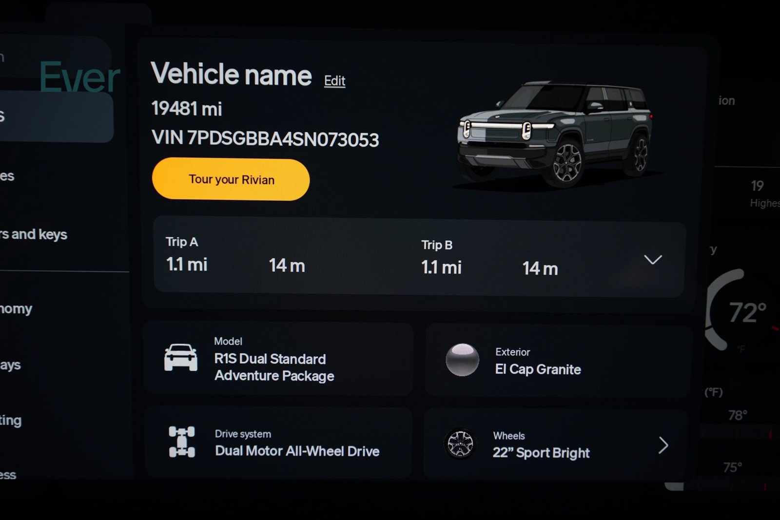 Used 2025 Rivian R1S Adventure Dual AWD/4WD image 7
