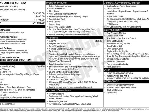 Used 2020 GMC Acadia SLT image 31