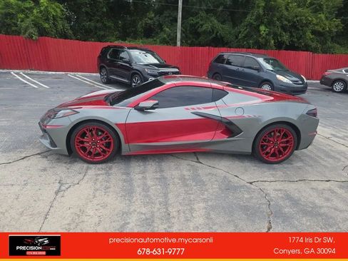 Used 2023 Chevrolet Corvette Stingray Preferred Cpe w/ LPO, Roadside Safety Package RWD image 2