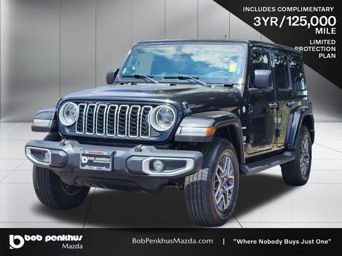 Used 2024 Jeep Wrangler Unlimited Sahara AWD/4WD image 23