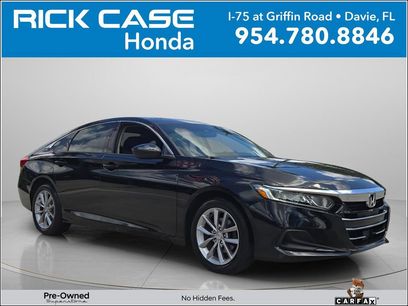 Certified 2021 Honda Accord LX