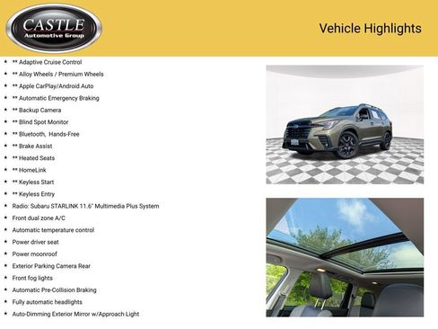 Used 2023 Subaru Ascent Onyx Edition AWD/4WD image 4