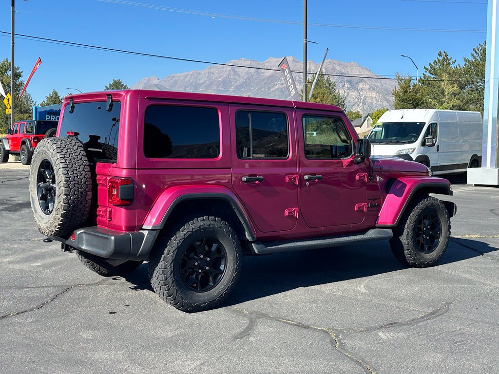 Used 2022 Jeep Wrangler Unlimited Sahara AWD/4WD image 8
