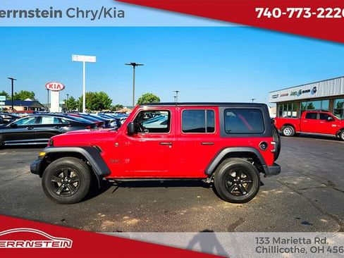 Used 2023 Jeep Wrangler Unlimited Sport AWD/4WD image 4