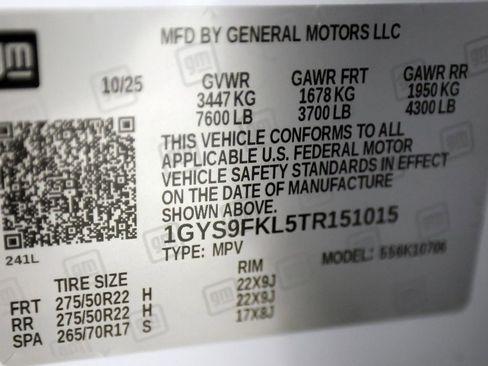 Used 2026 Cadillac Escalade Sport w/ Touring Package image 58