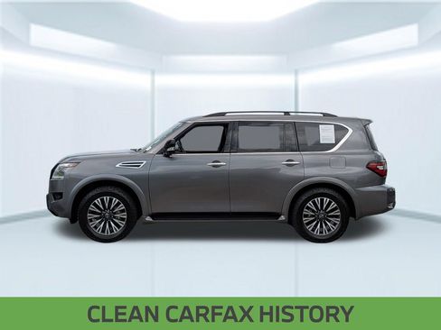 Used 2023 Nissan Armada SL w/ Midnight Edition Package RWD image 2