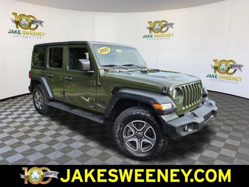Used 2021 Jeep Wrangler Unlimited Sport AWD/4WD image 1