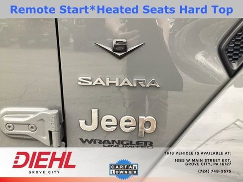 Used 2021 Jeep Wrangler Unlimited Sahara w/ Cold Weather Group image 10