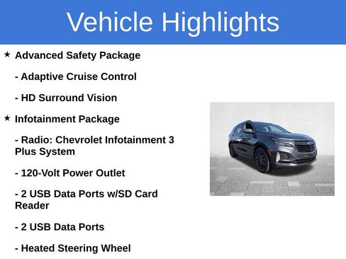 Used 2023 Chevrolet Equinox RS FWD image 5