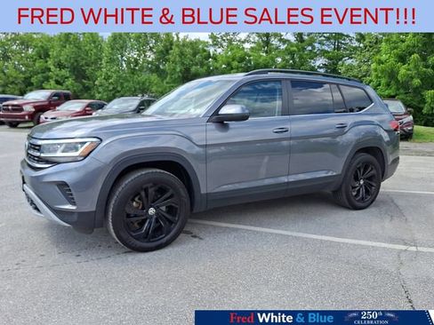 Used 2023 Volkswagen Atlas SE w/ Black Wheel Package AWD/4WD image 5