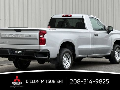Used 2021 Chevrolet Silverado 1500 W/T w/ WT Convenience Package AWD/4WD image 3