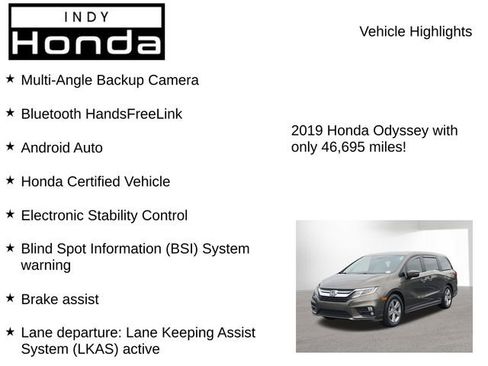 Used 2019 Honda Odyssey EX-L image 7