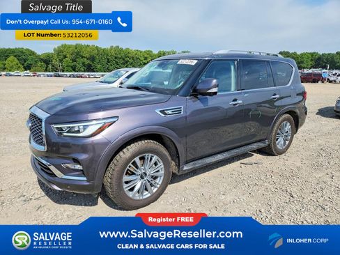 Used 2024 INFINITI QX80 Luxe AWD/4WD image 1
