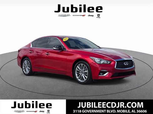 Used 2022 INFINITI Q50 Luxe w/ Cargo Package image 1