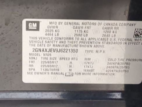 Used 2018 Chevrolet Equinox LT FWD image 40
