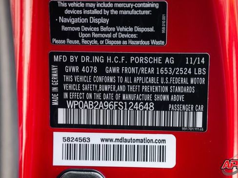 Used 2015 Porsche 911 Carrera GTS RWD image 76