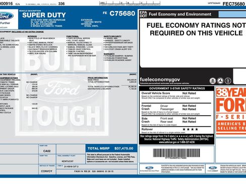 Used 2015 Ford F250 XL w/ XL Appearance Package RWD image 26
