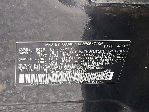 Certified 2021 Subaru Ascent Premium w/ Convenience Package image 28