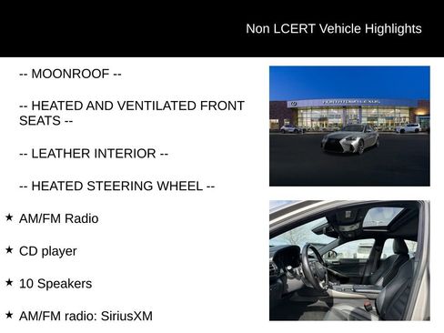 Used 2020 Lexus IS 300 F Sport w/ F Sport Package image 28