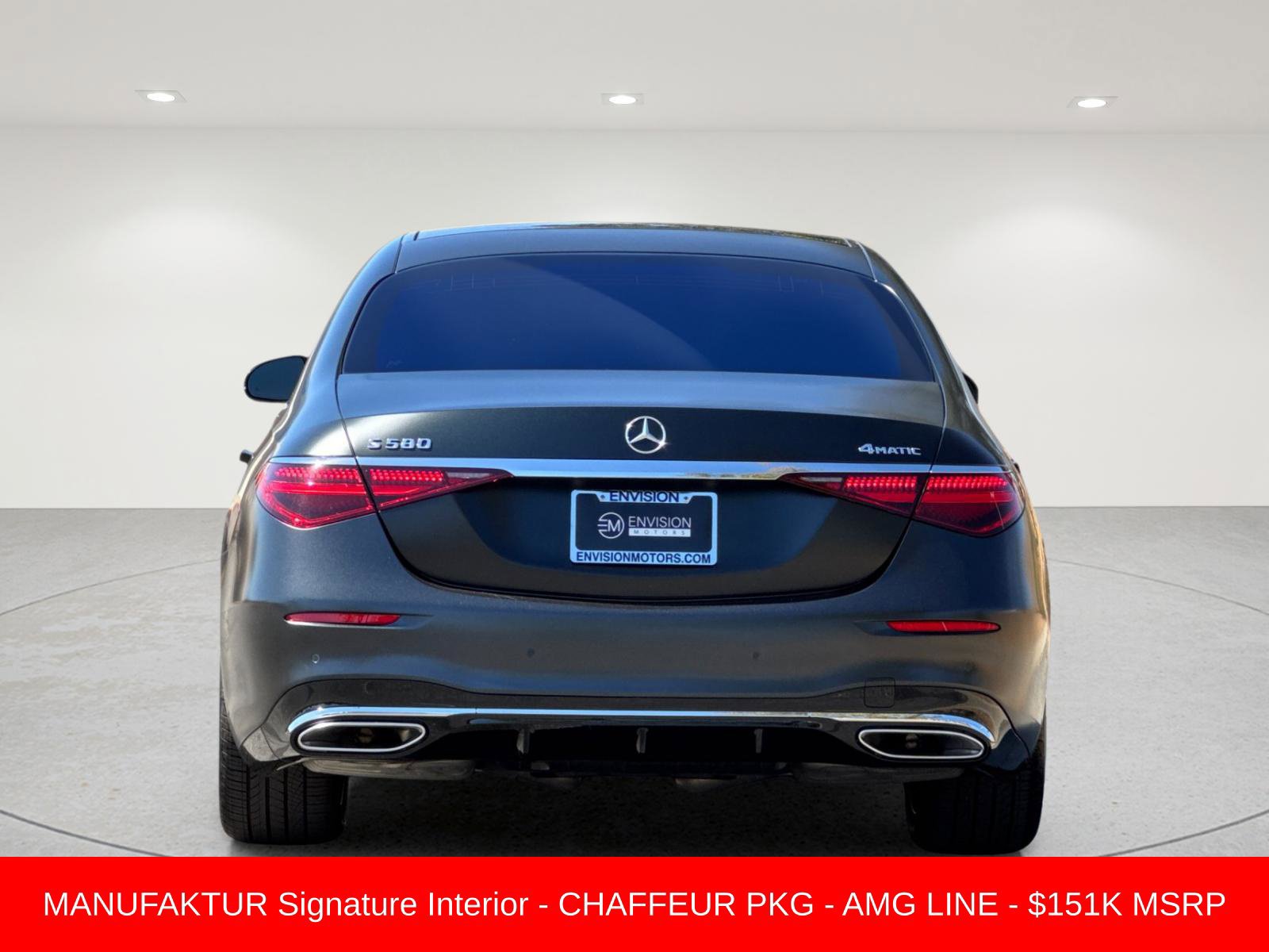 Certified 2022 Mercedes-Benz S 580 4MATIC Sedan w/ AMG Line Package image 5