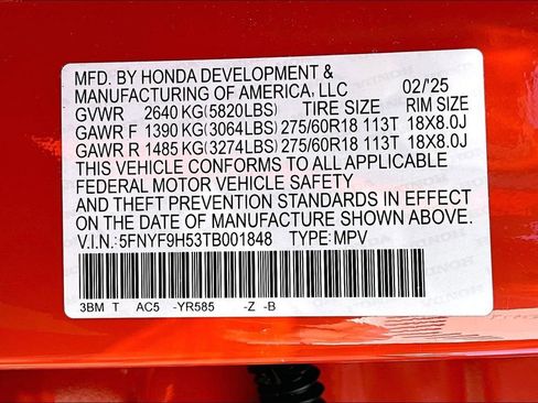 Used 2026 Honda Passport TrailSport image 16