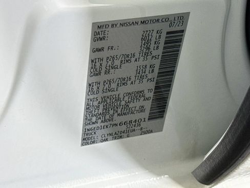 Certified 2023 Nissan Frontier S AWD/4WD image 34