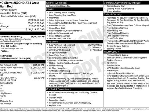 Used 2024 GMC Sierra 2500 AT4 w/ AT4 Preferred Package AWD/4WD image 89