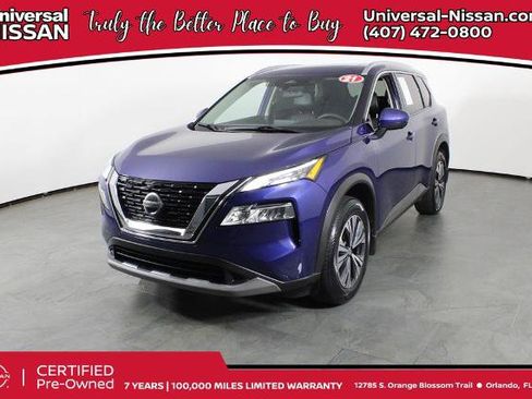 Certified 2021 Nissan Rogue SV w/ Premium Package FWD image 1