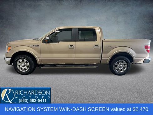 Used 2012 Ford F150 Lariat w/ Lariat Chrome Pkg image 2