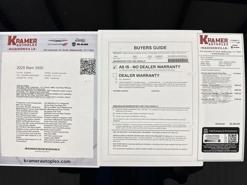 Used 2025 RAM 3500 Tradesman AWD/4WD image 35