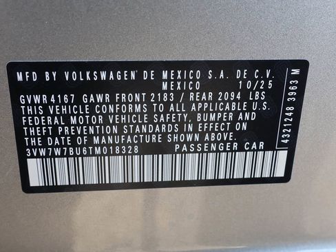 New 2026 Volkswagen Jetta SE FWD image 46