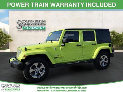 Used 2016 Jeep Wrangler Unlimited Sahara w/ Connectivity Group