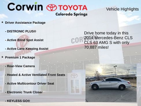 Used 2014 Mercedes-Benz CLS 63 AMG S-Model image 6