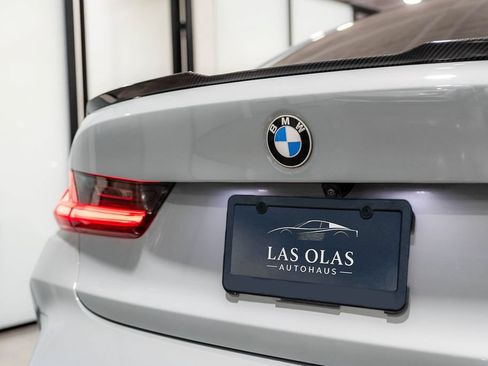 Used 2024 BMW M3 Competition w/ M Carbon Exterior Package RWD image 33
