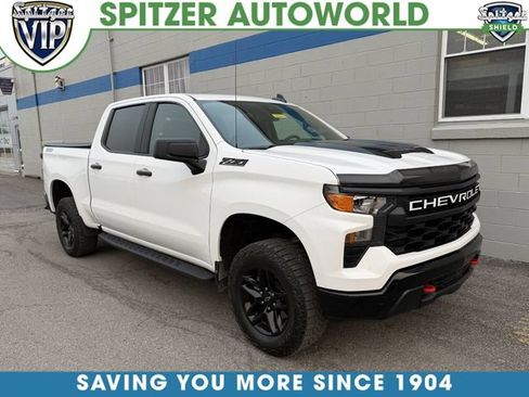 Used 2024 Chevrolet Silverado 1500 Custom Trail Boss w/ LPO, Dark Essentials Package AWD/4WD image 1