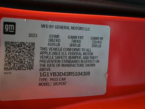 Used 2024 Chevrolet Corvette Stingray Preferred Conv w/ 2LT RWD image 13
