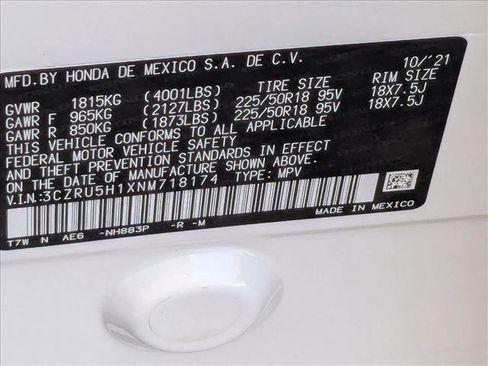Used 2022 Honda HR-V Sport image 24