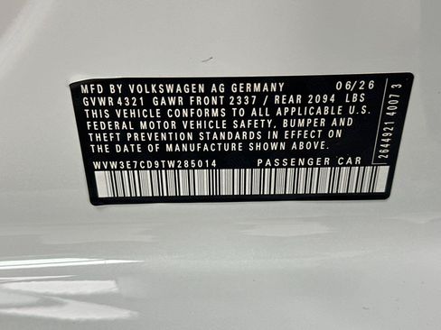 New 2026 Volkswagen GTI SE FWD image 27