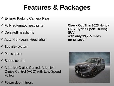 Certified 2023 Honda CR-V Sport Touring image 20