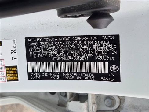 Certified 2024 Toyota Corolla LE FWD image 22